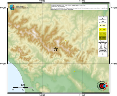 Mappa comuni con almeno 3 questionari