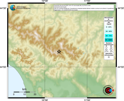 Mappa comuni con almeno 3 questionari