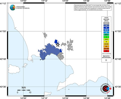 Mappa MCS - territori località