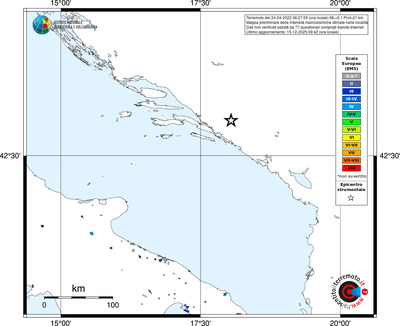 Mappa EMS - territori località