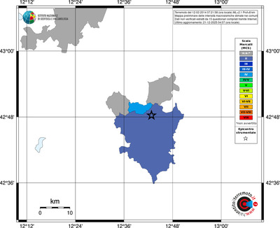 Mappa MCS - territori comuni