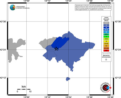 Mappa MCS - territori comuni