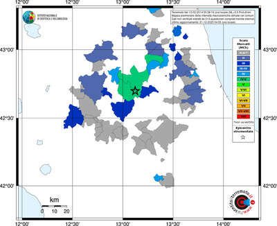 Mappa MCS - territori comuni