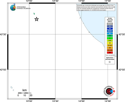 Mappa MCS - territori località