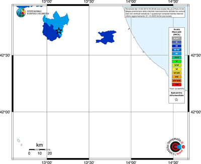 Mappa MCS - territori comuni