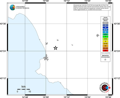 Mappa MCS - territori località