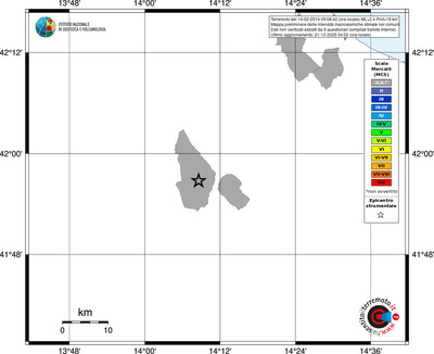 Mappa MCS - territori comuni