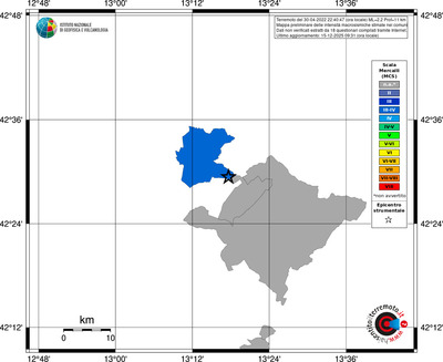 Mappa MCS - territori comuni