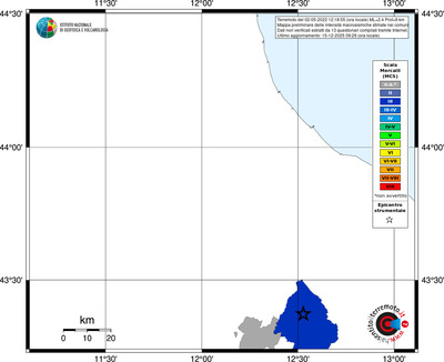 Mappa MCS - territori comuni