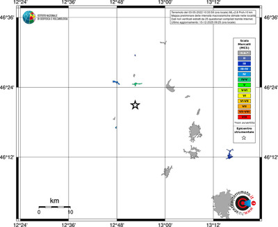 Mappa MCS - territori località