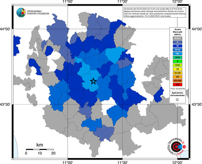 Mappa MCS - territori comuni