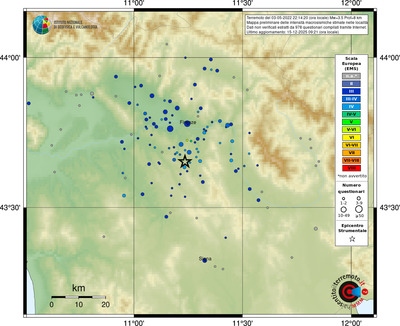 Mappa EMS - località