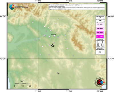 Mappa comuni con almeno 3 questionari