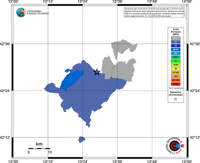 Mappa EMS - territori comuni