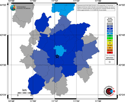 Mappa MCS - territori comuni