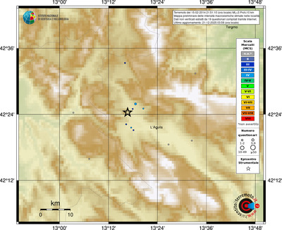 Mappa MCS - località