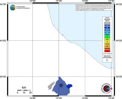 Mappa MCS - territori comuni