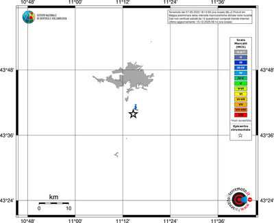 Mappa MCS - territori località