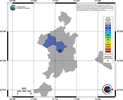 Mappa MCS - territori comuni