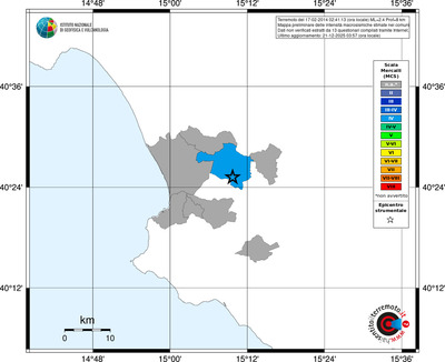Mappa MCS - territori comuni