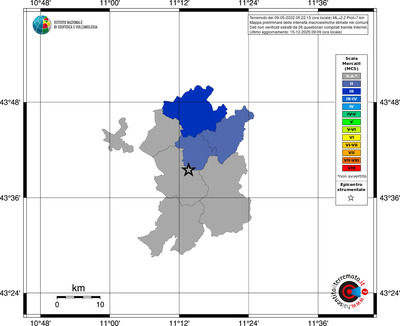 Mappa MCS - territori comuni