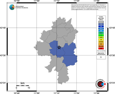Mappa MCS - territori comuni