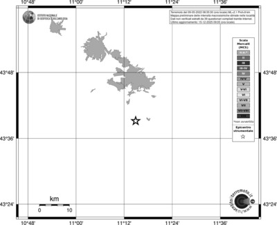 Mappa MCS - territori località