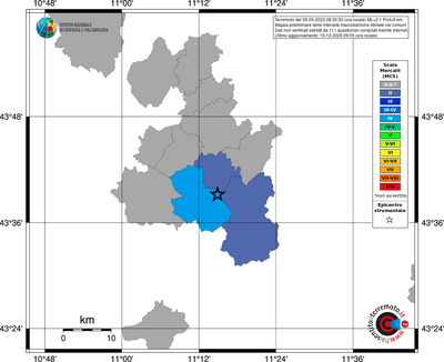 Mappa MCS - territori comuni