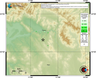 Mappa comuni con almeno 3 questionari