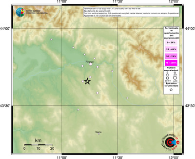 Mappa comuni con almeno 3 questionari