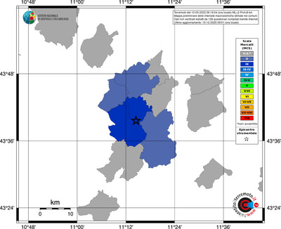 Mappa MCS - territori comuni