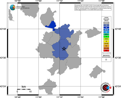 Mappa MCS - territori comuni