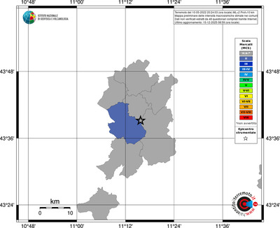 Mappa MCS - territori comuni