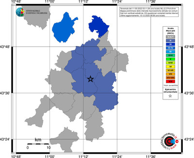 Mappa MCS - territori comuni