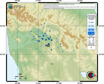 Mappa comuni con almeno 3 questionari