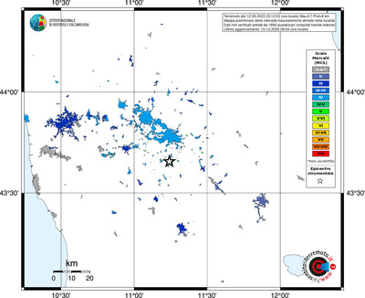 Mappa MCS - territori località