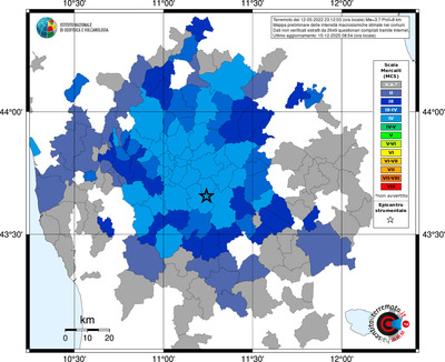Mappa MCS - territori comuni