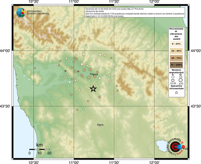 Mappa comuni con almeno 3 questionari