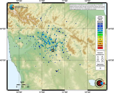 Mappa MCS - località