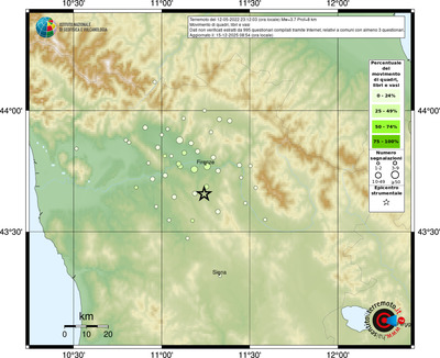 Mappa comuni con almeno 3 questionari