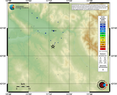 Mappa EMS - località