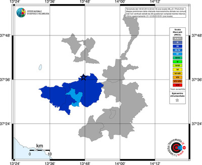 Mappa MCS - territori comuni