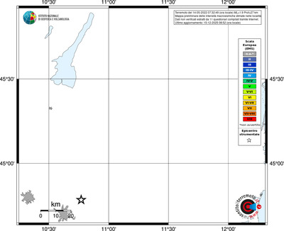 Mappa EMS - territori località