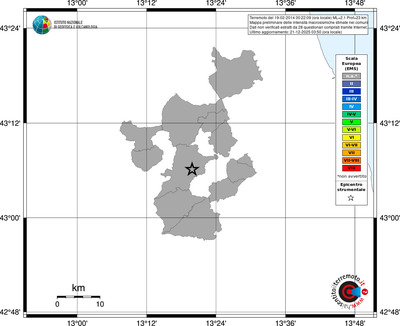 Mappa EMS - territori comuni