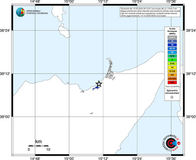 Mappa EMS - territori località