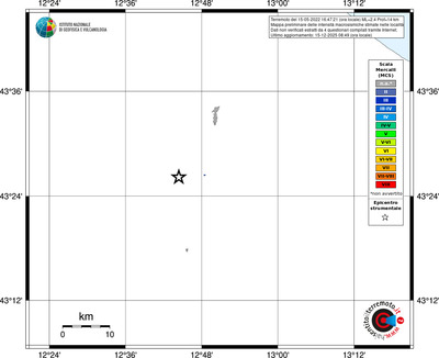 Mappa MCS - territori località
