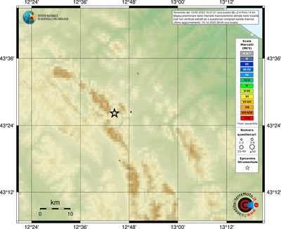 Mappa MCS - località