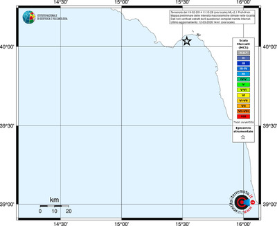 Mappa MCS - territori località