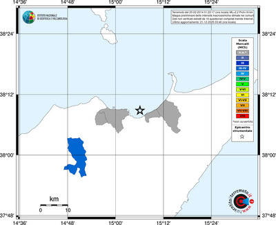 Mappa MCS - territori comuni