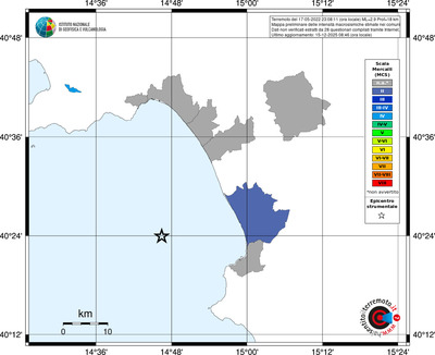 Mappa MCS - territori comuni